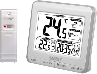 Метеостанция La Crosse WS6811 White/Silver