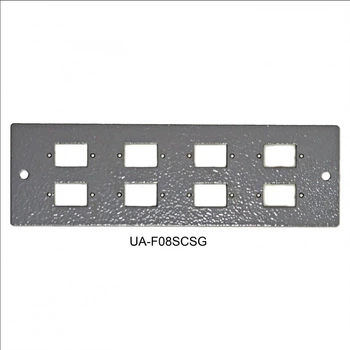 Лицевая панель Orient на 8 SC-Simplex для UA-FOBC-B, cерая UA-FO8SCSG