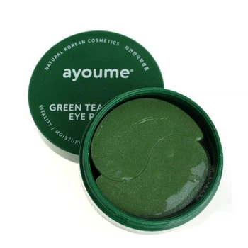 Гідрогелеві патчі з ектрактом алое та зеленого чаю Ayoume Green Tea + Aloe Eye Patch 100 г