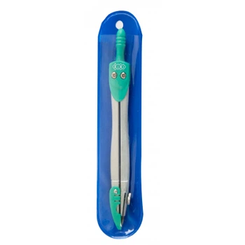 Циркуль ZiBi в мягком PVC чехле, зеленый, KIDS Line (ZB.5390-04)