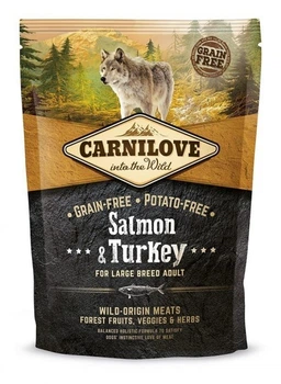 Сухой корм Carnilove Dog Adult Large Breed Salmon & Turkey для взрослых собак крупных пород с лососем и индейкой 12 кг (150821/8945)