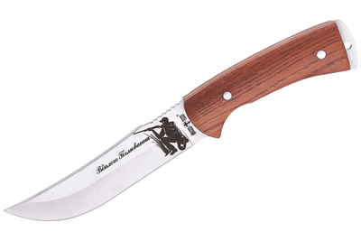 Мисливський ніж у чохлі з дерев'яною ручкою GP NO1559 26см