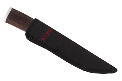 Охотничий нож в чехле с деревянной ручкой GP NO942 27см