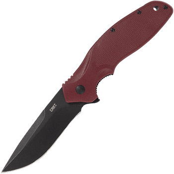Нож CRKT Shenanigan™ Бордовый-Черный