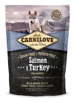 Сухой корм Carnilove Puppy Salmon & Turkey для щенков с лососем и индейкой 1.5 кг (150822/8839)