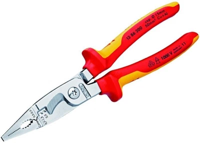 Багатофункціональні кліщі для електромонтажних робіт KNIPEX 13 86 200