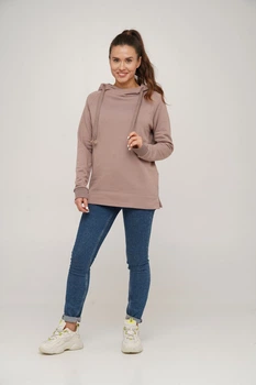Женское худи XL капучино 515-4