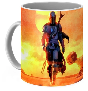 Кружка GeekLand Звёздные войны Мандалорец Мандалорец Star Wars The Mandalorian Атака клонов TM.04.23