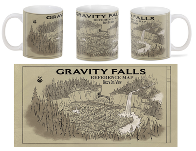 Кружка Гравити Фолз Gravity Falls Map&nbsp;GF.02.19
