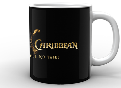 Кухоль GeekLand білий Pirates of the Caribbean Пірати Карибського моря чорний фон PC.02.016 ( 27378 )