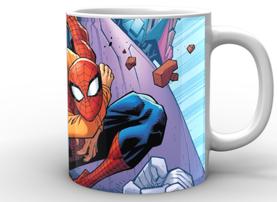 Кружка GeekLand Человек-Паук Spider-Man комикс SM.02.015
