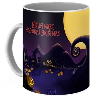 Кухоль Кошмар перед Різдвом The Nightmare before Christmas Poster CP 03.209 ( 10755 )