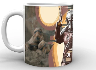 Кружка GeekLand Звёздные войны Мандалорец арт Star Wars The Mandalorian TM.04.07