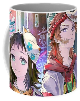 Кружка GeekLand Demon Slayer Kimetsu no Yaiba Клинок, рассекающий демонов&nbsp; Макомо и Сабито KY.02.11