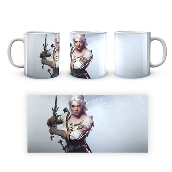 Кружка GeekLand The Witcher Відьмак Цирі З мечем TW.02.367