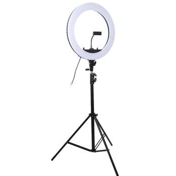 Кільцева LED лампа Puluz MCP0056 18"+ штатив