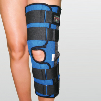 Ортез на коленный сустав с металлическими шарнирами К-1В Реабилитимед M (высота 43 см) (к-1в)