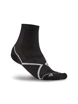Носки CRAFT Run Warm 1907899-999900 Black/White 40/42
