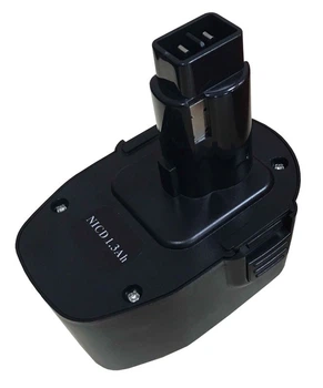 Акумулятор Ni‑Cd 14.4V 1.3Ah для шурупокрутів DeWalt DC9091/DC551KA, чорний