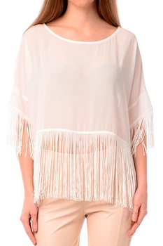 Блуза Pinko 38 Белый (1N115G Y24P Z04-38)