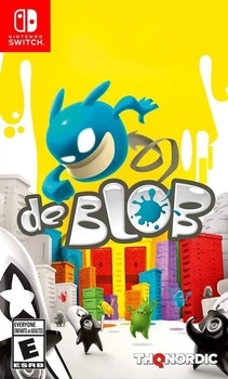 Игра De Blob для Nintendo Switch (картридж, английская версия)