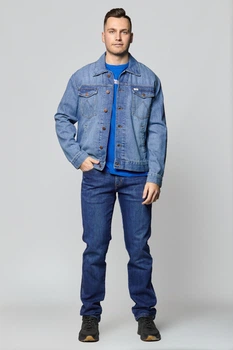 Куртка джинсова Wrangler Regular Jacket Regular Fit (W443ZB286) Синій L-00