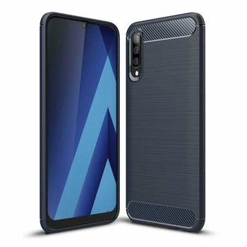 Противоударный чехол Fashion Case Urban для Samsung Galaxy A70 Синий