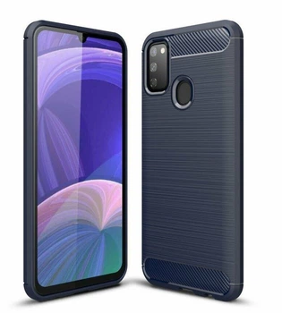 Противоударный чехол Fashion Case Urban для Samsung Galaxy M21 Синий