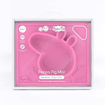 Тарілка коврик EZPZ Peppa Pig Mat рожева (PEPPA PIG MAT)