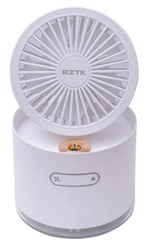 Вентилятор с увлажнением аккумуляторный RZTK Multi Fan White