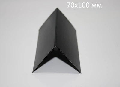Ценник меловой Mobius 70х100 мм V-образный черный грифельный горизонтальный (15 шт)