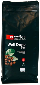 Кава зерновая Ucoffee - Well Done Bar 70% Арабика 30% Робуста 100 г К545/11