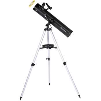 Телескоп Bresser Venus Solar 76/700 AZ Carbon с адаптером для смартфона (4541009)