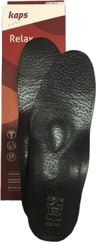 Ортопедичні устілки для дорослих Kaps Relax Black 38 р (030114_38)