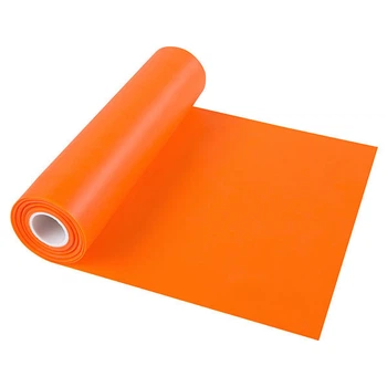 Лента эластичная для фитнеса, йоги, TPE, 2,5м*150*0,35мм IronMaster, оранжевый