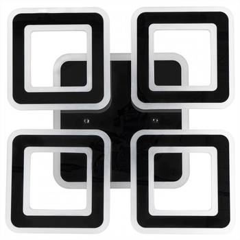 Потолочный светильник Altalusse INL-9443C-76 Black & Chrome SMD LED 76 Вт