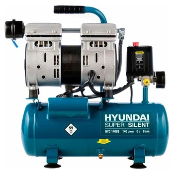 Воздушный компрессор Hyundai HYC 1406S. Безмасляный