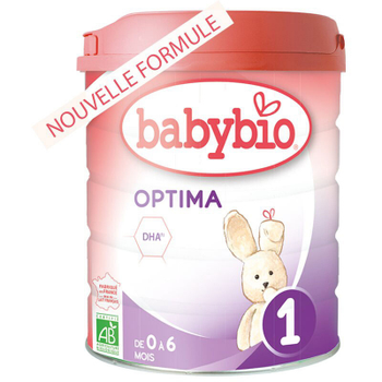Дитяча суміш BabyBio Optima 1 молочна+0 міс. 800 г (58031)