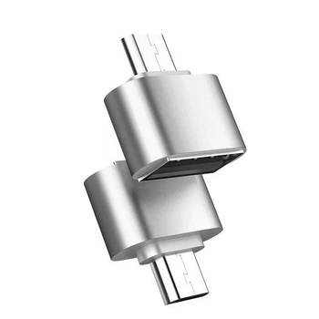 Адаптер USB - Type-C срібний - XOKO AC-035