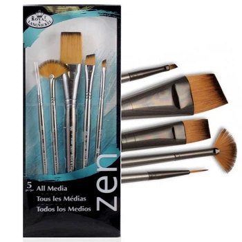 Набор кистей 5шт Royal & Langnickel Zen Brush (set738)