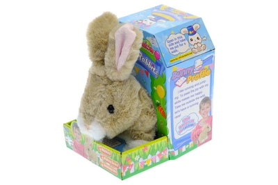 Інтерактивний кролик Bbmtoys Rabbit 17*18*13см Бежевий L0607