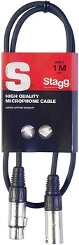 Микрофонный кабель STAGG SMC1 - XLR/XLR 1м