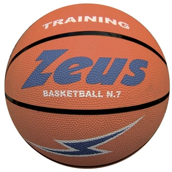 Баскетбольный мяч Zeus PALLONE BASKET GOMMA 7 Размер 7 оранжевый Z00330