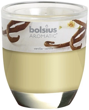 Свеча ароматическая ваниль в стекле Bolsius (72-67Б VAN)