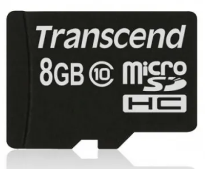 Карта памяти SD-adapter MicroSDHC 1 UHS-I Class 10 Transcend 8GB