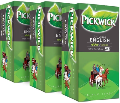 Набор черного чая Pickwick English 3 шт х 20 пакетиков (1845678901032)