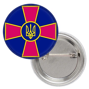Значок Rockway патріотичний Слава ЗСУ (емблема ЗСУ)