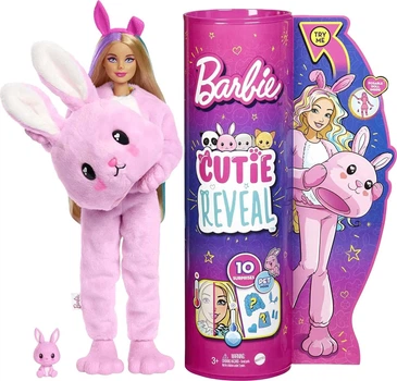 Кукла Barbie Cutie Reveal Милашка-проявляшка "Кролик" (HHG19)