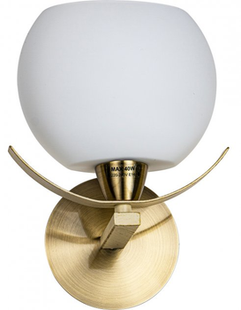 Бра Altalusse INL-9210W-11 Antique brass Beige Е14 1х40Вт
