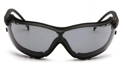 Баллистические очки тактические с уплотнителем Pyramex V2G Anti-Fog, серые (2В2Г-20)